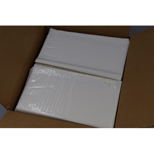 680 - A Box of 1000 Tenzalope Document Wallets, Approx 23cm x 13cm