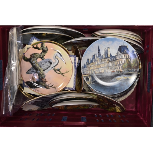 764 - Large Selection of Collectors Plates to include A Set of Ten Limoges Louis Dali Sights Around Paris ... 