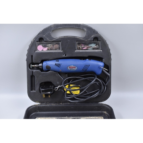 Challenge Rotary Tool with Accessories (Powers On When Tested)