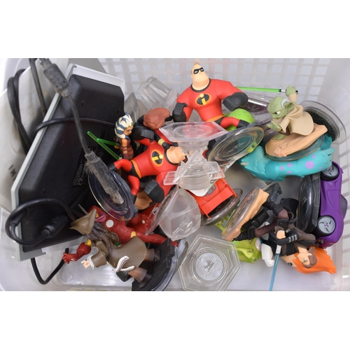 398 - A Selection of Disney Infinity Items To Include Two Portal Bases, And Various Figures