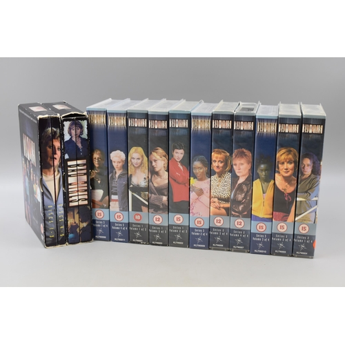 403 - Selection of 'BAD GIRLS' 2 DVDs and 11 VHS Tapes