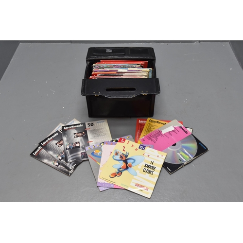 407 - A Selection of Forty-Nine Retro 90s LaserKaraoke Discs, By Pioneer and Sunfly. AF