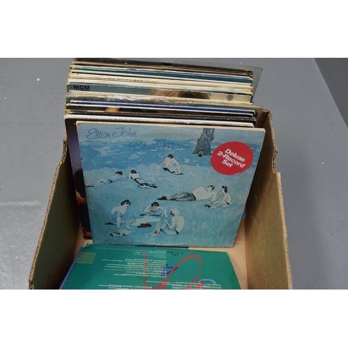 408 - A Large Selection of Vinyl Singles and LPs To Include Madonna, David Essex Imperial Wizard on Blue V... 