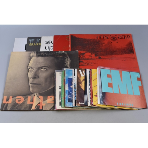 413 - A Selection of New Wave/Synth Vinyls and CD To Include David Bowie Heathens CD in Limited Edition LP... 