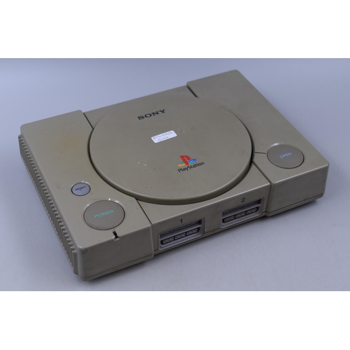 392 - A Sony PlayStation Console, Powers On When Tested