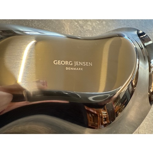 225 - Georg Jensen Designer Delights Stainless Steel Mirrored Bowl in Original Box