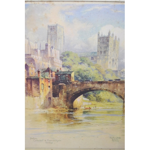 395 - A Gilt Framed Original Oil on Canvas Painting Depicting Fountains Abbey (Approx 57cm x 73cm), With F... 