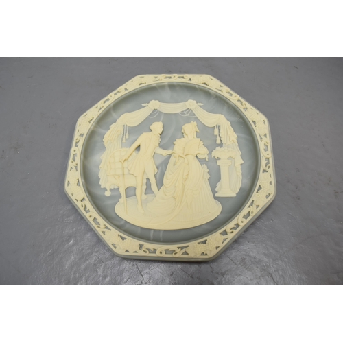 439 - A Set of Six Boxed Incolay Studios Relief Collectors Plates 'Love Themes From The Grand Opera', With... 