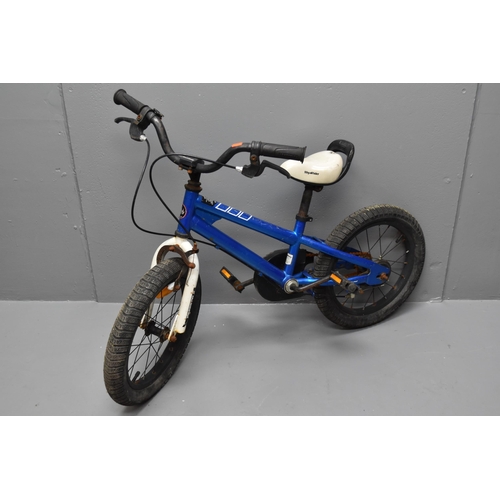 615 - Royal baby freestyle bike in blue (16