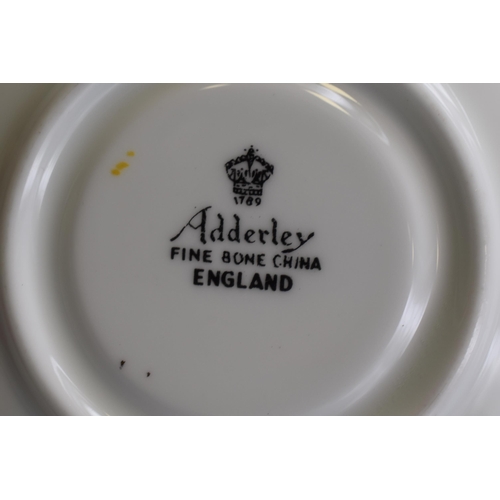 326 - Adderley Fine Bone China 15 Piece Tea Set