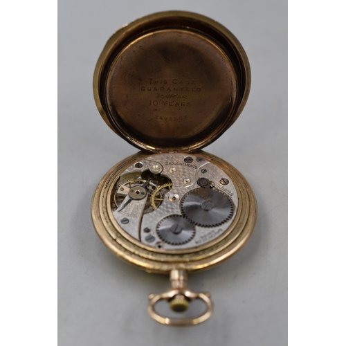 57 - Thomas Russel & Sons Pocket Watch with a Saxon Watch Company Movement