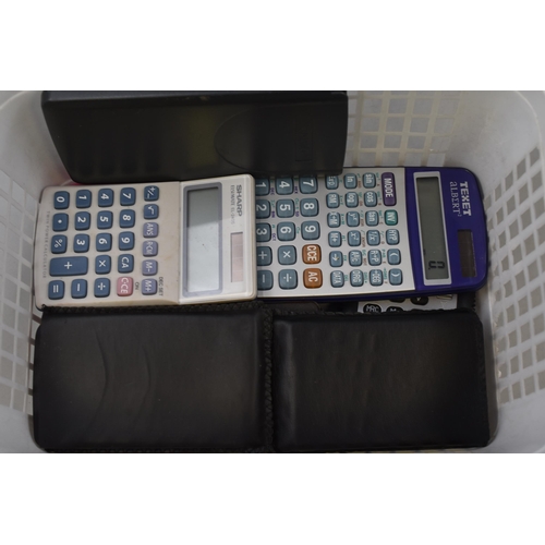 387 - Collection of Calculators and a Quality Personal Organizer