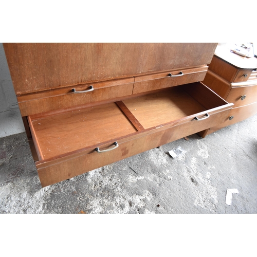 462 - Mid century Meredew style bureau (44