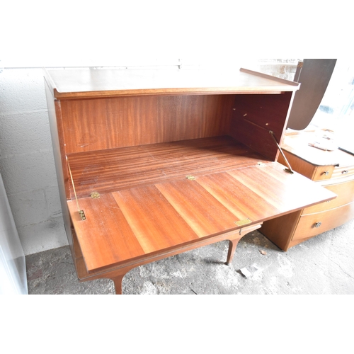 462 - Mid century Meredew style bureau (44