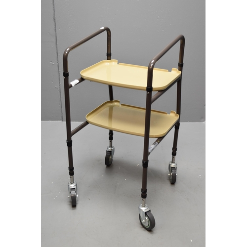 513 - Aidapt height adjustable walker/trolley