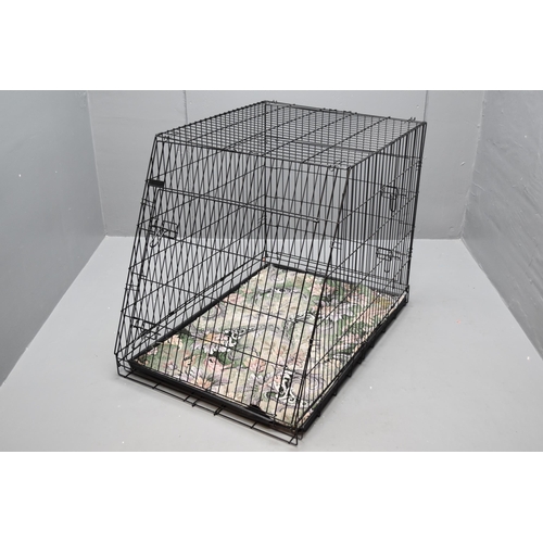 546 - Large to Medium Sized Dog Cage (40