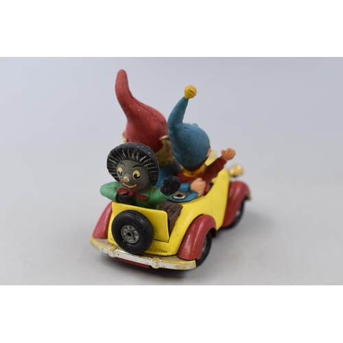 166 - A Corgi Comics Noddy's Car Die Cast Car, Playworn