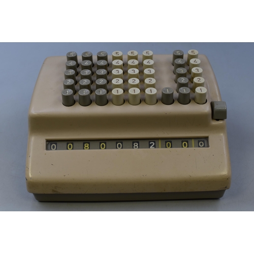 318 - Vintage Sumlock Plus Comptometer