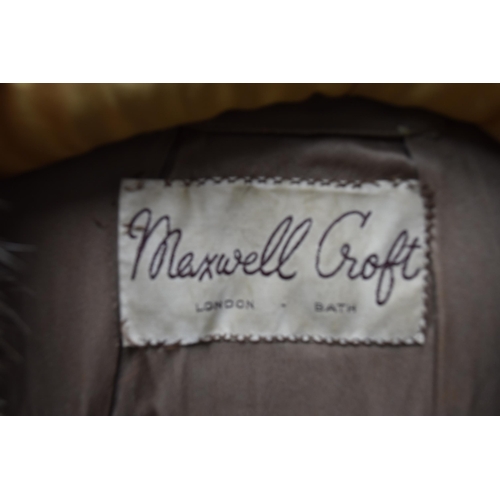 505 - Vintage Maxwell Croft Fur Jacket (Possibly Size 12)