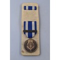 Nato Service Medal Complete with Ribbon and Bar 'ISAF'