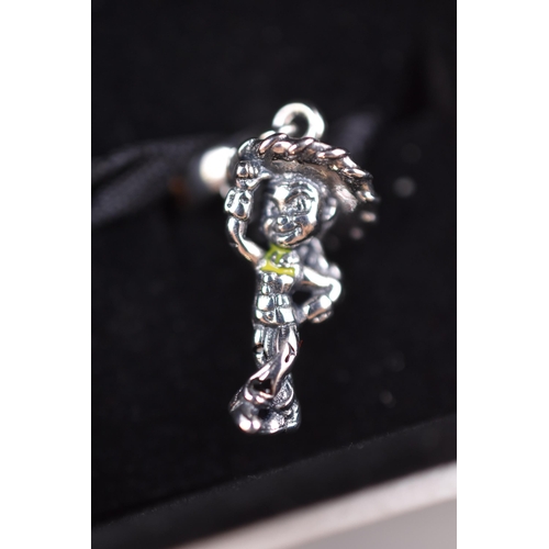 44 - A Pandora x Disney Pixar 925. Silver Toy Story Jessie Charm, In Presentation Box