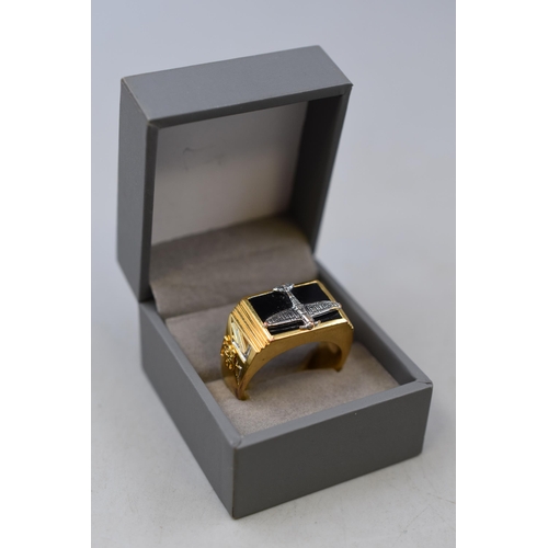 69 - Limited Edition 'Battle of Britain' 75th Anniversary Commemorative Finger Ring By Bradford Gold Exch... 