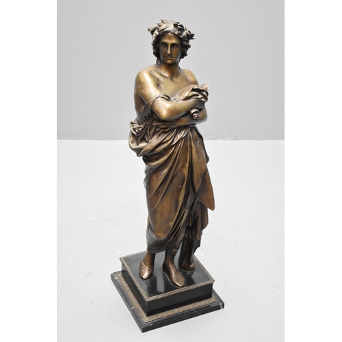 373 - Bronze figure of Julius Caesar, after Aim&eacute;-Jules Dalou (French, 1838-1902) modelled standing ...