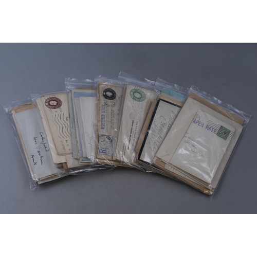 Collection of Vintage Correspondence Envelopes, complete with Stamps ...