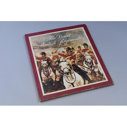 Collectable Texaco "The Great British Regiments" Badge Collection Binder with Complete Set of Badges .