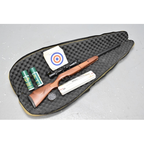 Stoeger Arms X20S Combo Suppressor Wood .177 or .22 Air Rifle with ...