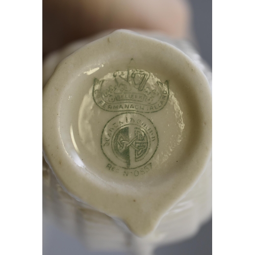 149 - Belleek No 0857 4th Mark (1946-1955) Nautilus Jug, Bowl and Dish