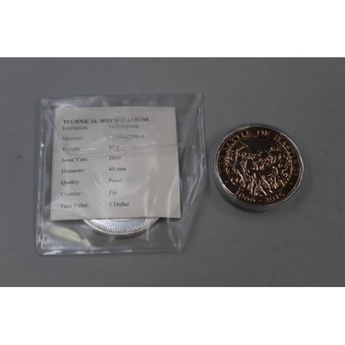 242 - Two Battle of Hastings Anniversary Coins