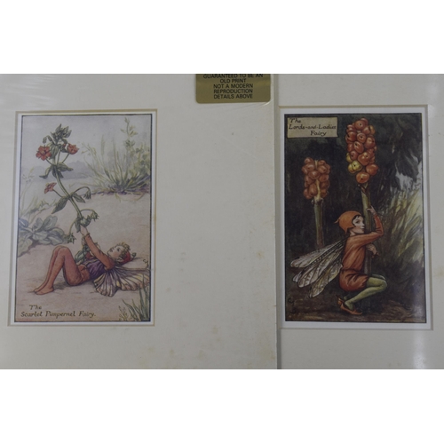 302 - Rosenthal of Germany Sinbad Cabinet Plate in Box with two Cicely Mary Barker Prints and two 1950s Fo... 