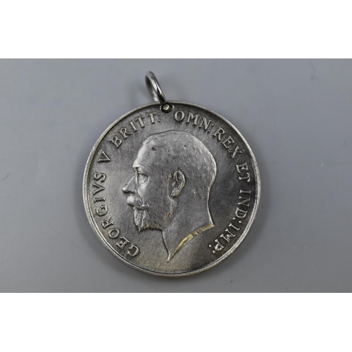 11 - A WWI Silver Medal Awarded To Private R. Wilson