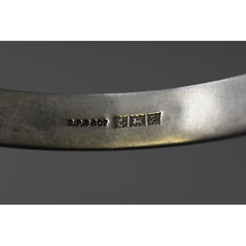 16 - Hallmarked Birmingham Silver Bangle
