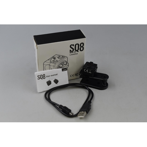 New SQ8 Mini Spy Camera in Box