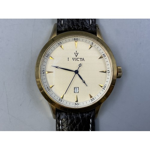 64 - Invicta Gents Quartz Watch Complete with Leather Strap (Working)