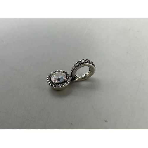 52 - Pandora Silver 925 ALE Spinning Globe Dangle Charm in Gift Pouch