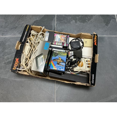A Retro Commodore Plus/4 Home PC With Accessories and Retro Cassette ...