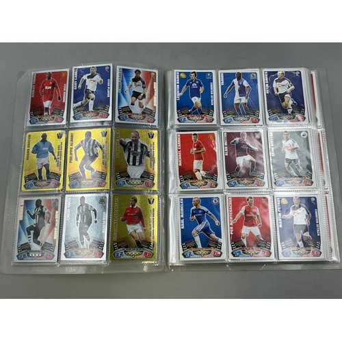 180 - A Folder of Topps Match Attax Football Cards, 2011/12 Season