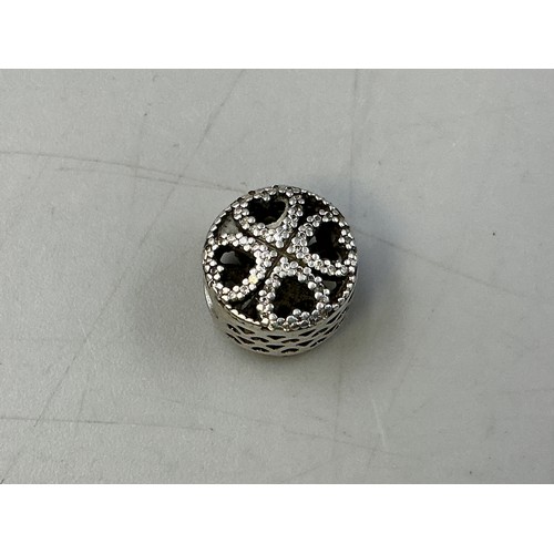 48 - Pandora Petals of Love Clover Charm in Gift Box