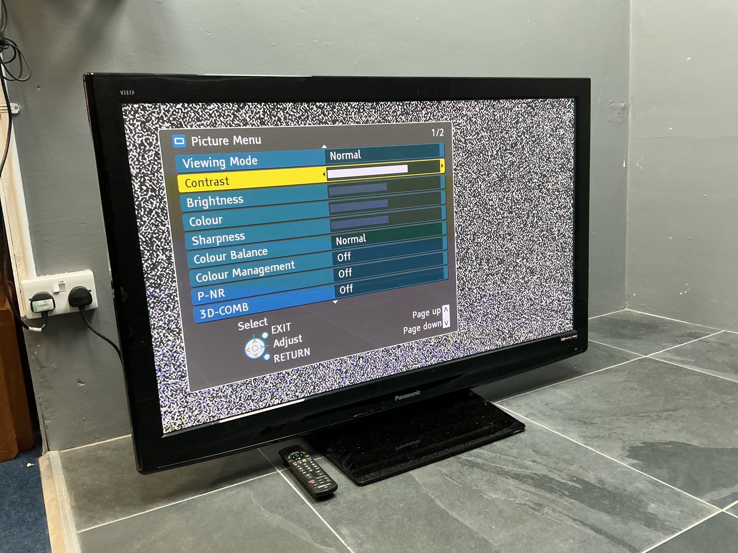 Panasonic 50” TV Working when Tested