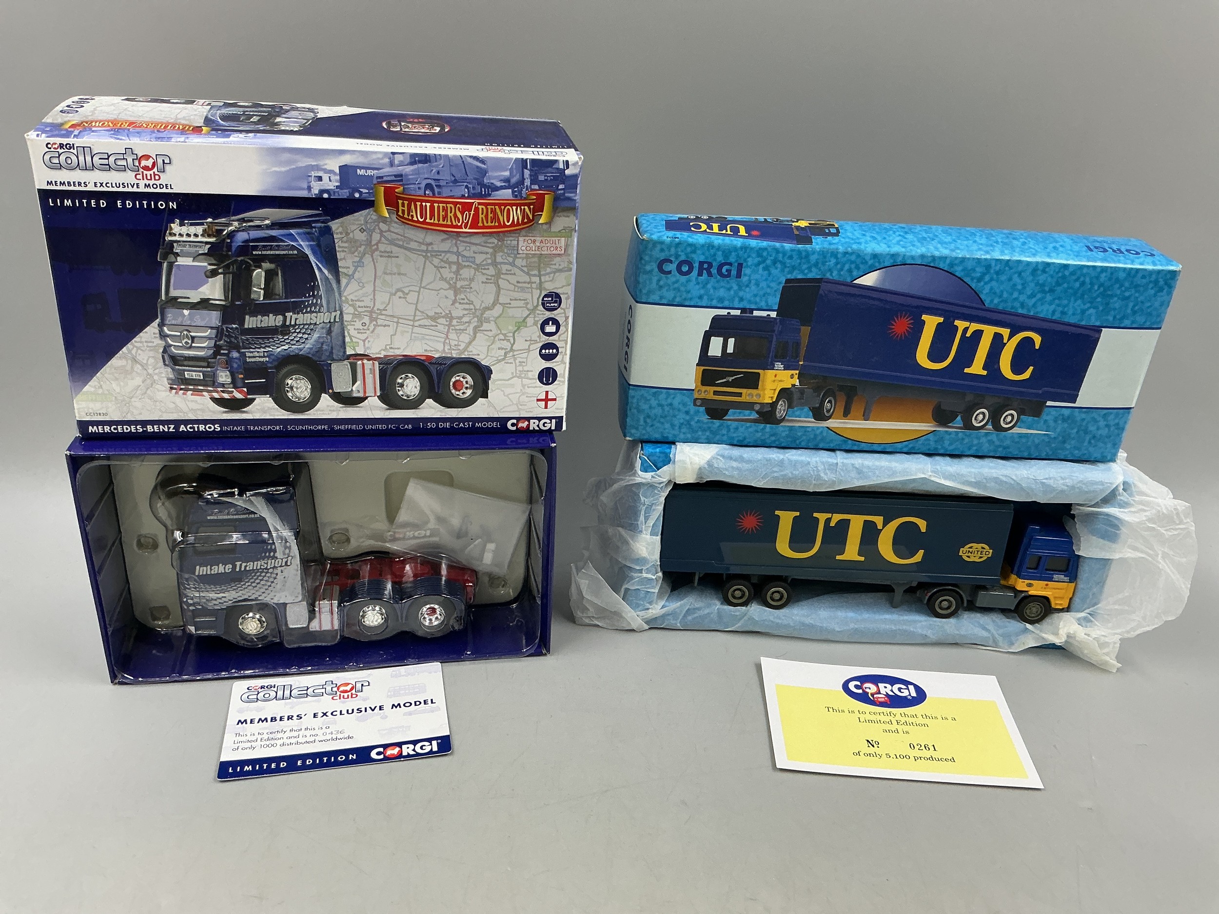 Selection of Six Boxed Corgi Vehicles to Include Limited Edition ...