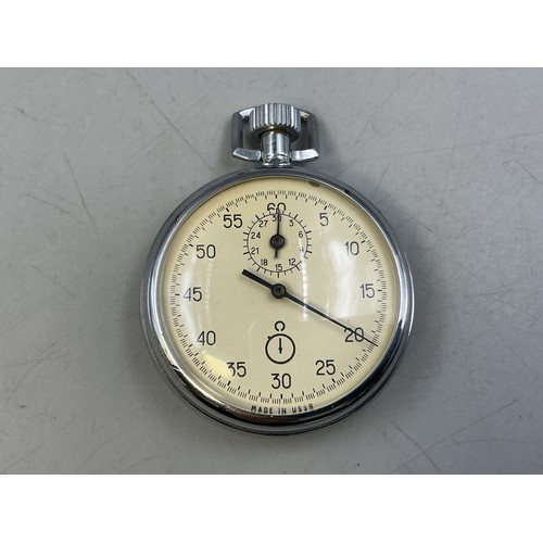 State Watch Factory made USSR Pocket Stop Watch (Working When Tested)