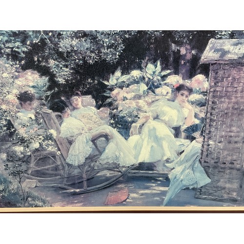 650 - Three Framed and Glazed Traditional Style Prints - Includes 'Chinese Lantern Horse-Race At The Middl... 