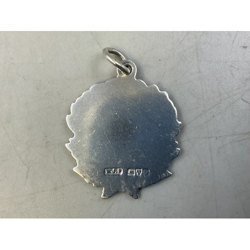 24 - Hallmarked Sterling Silver Watch Fob
