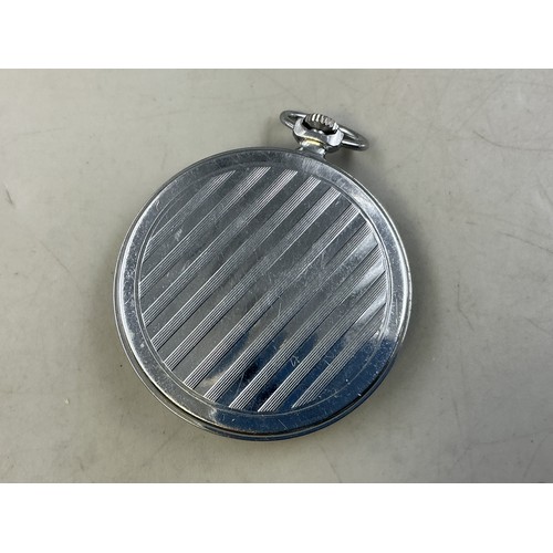 46 - Sekonda 18 Jewels Mechanical Pendant / Pocket Watch (Working)