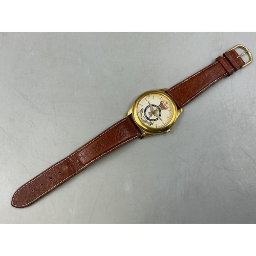 58 - Alfex Royal Air Force Gents Watch with Case and Booklet (Working)