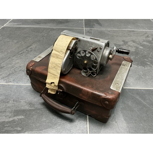 TIM Bus Ticket Machine Complete with Leather Strap and Case