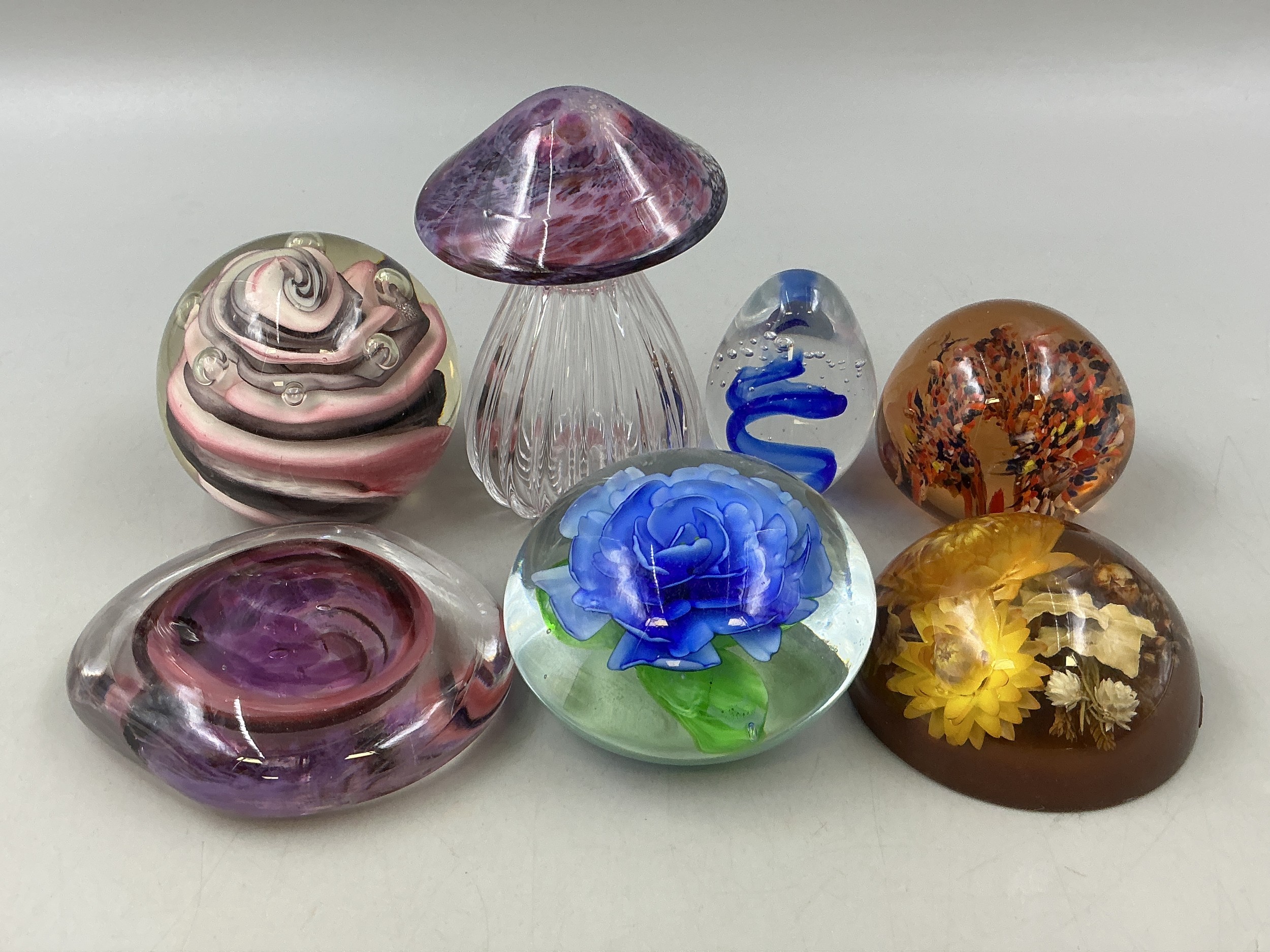 Selection of Various Paperweights